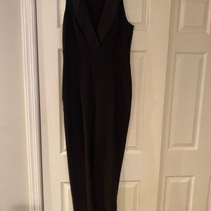 Eliza J tuxedo jumpsuit